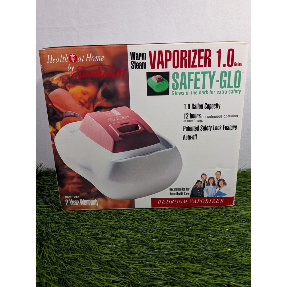 VINTAGE Sunbeam Warm Spray Humidifier 1.0 Gallon 24 hr Safety-Glow